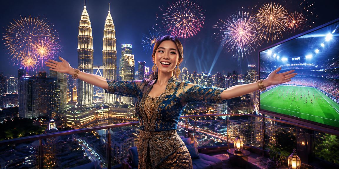 Pengguna mendaftar akaun permainan dalam talian di Kuala Lumpur